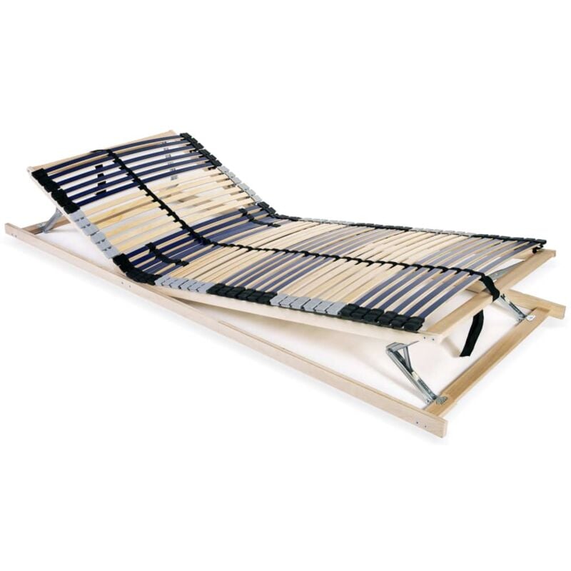 foto del prodotto vidaxl rete a doghe 7 zone senza materasso con 42 doghe 80x200 cm
