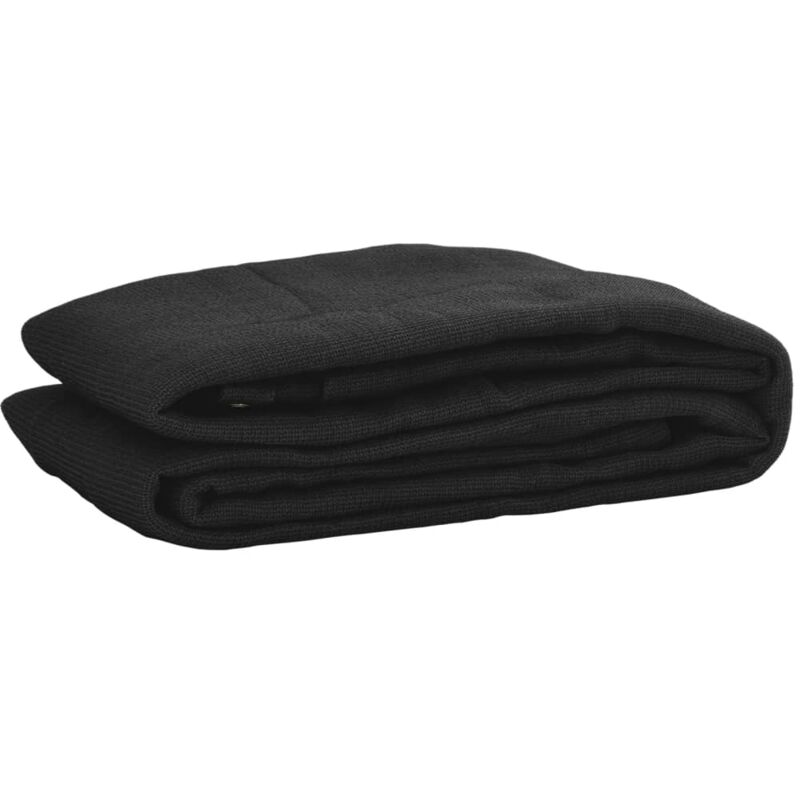 foto del prodotto vidaxl rete per container in hdpe resistente nera varie dimensioni dimensioni 3.5 x 6 m