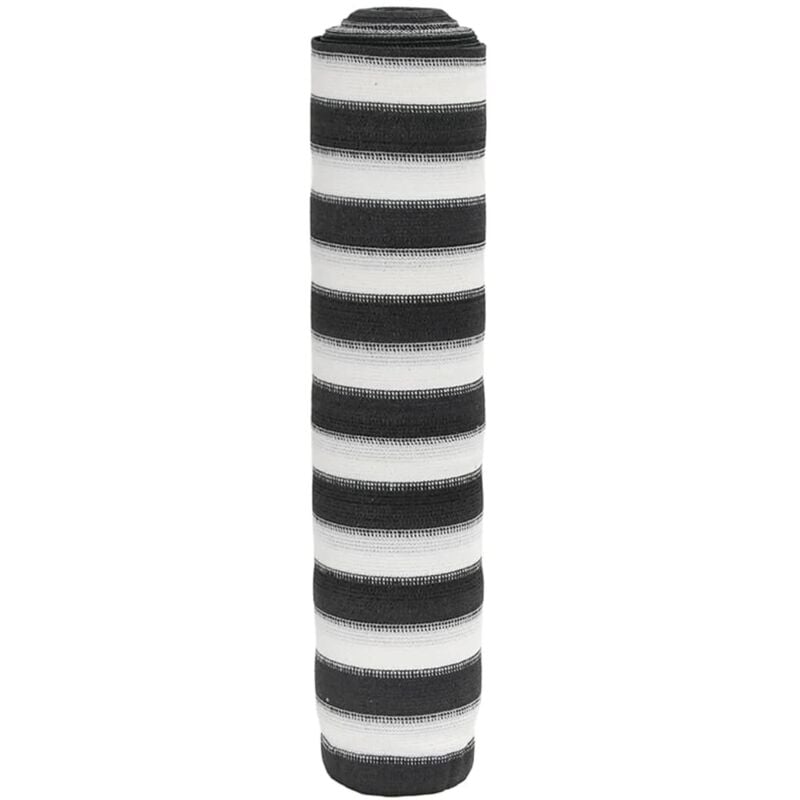 foto del prodotto vidaxl rete per privacy antracite e bianca 2x50 m in hdpe 75 g m 593387