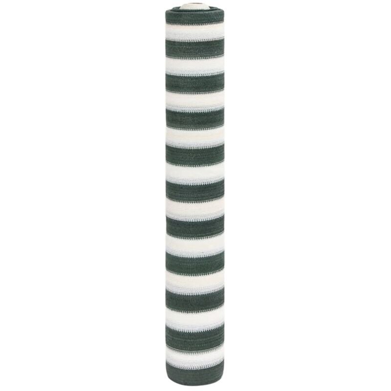 foto del prodotto vidaxl rete per privacy verde e bianco 1,5x10 m in hdpe 75 g m 
