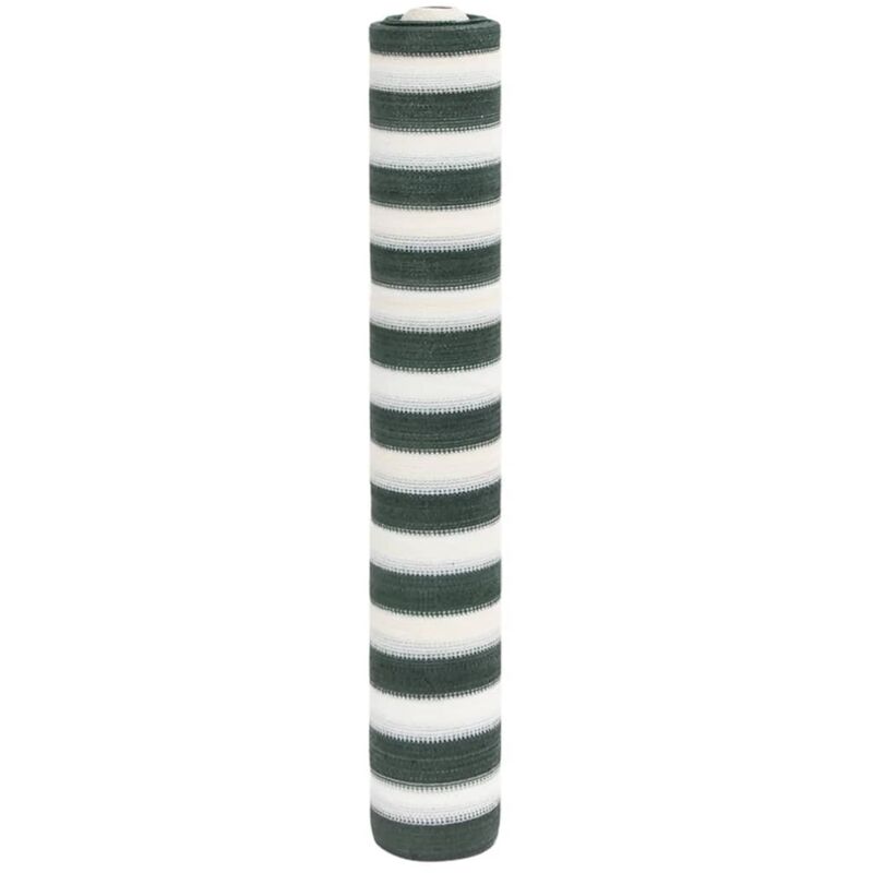 foto del prodotto vidaxl rete per privacy verde e bianco 1x10 m in hdpe 195 g m 