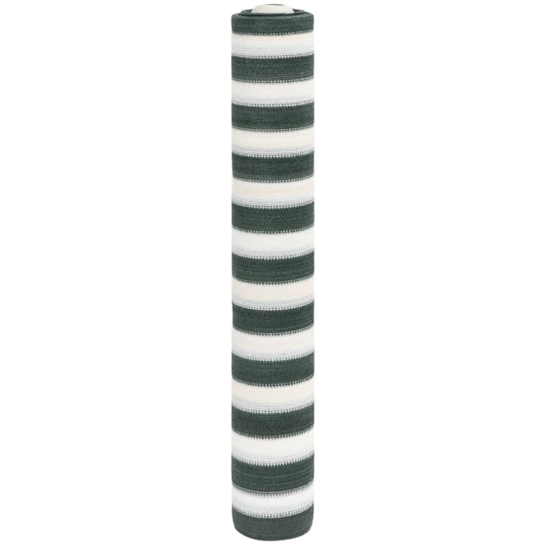 foto del prodotto vidaxl rete per privacy verde e bianco 1x50 m in hdpe 75 g m 