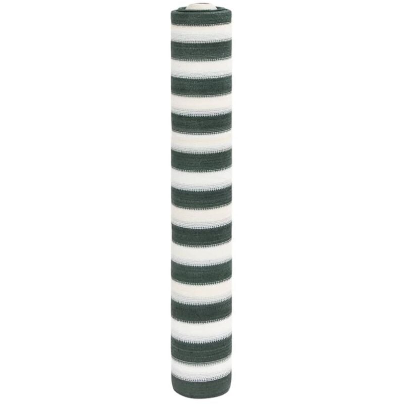 foto del prodotto vidaxl rete per privacy verde e bianco 2x10 m in hdpe 195 g m 