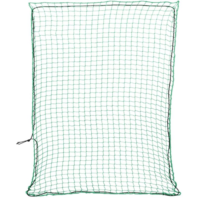 foto del prodotto vidaxl rete per rimorchio con corda elastica verde 3x2,5 m in pp