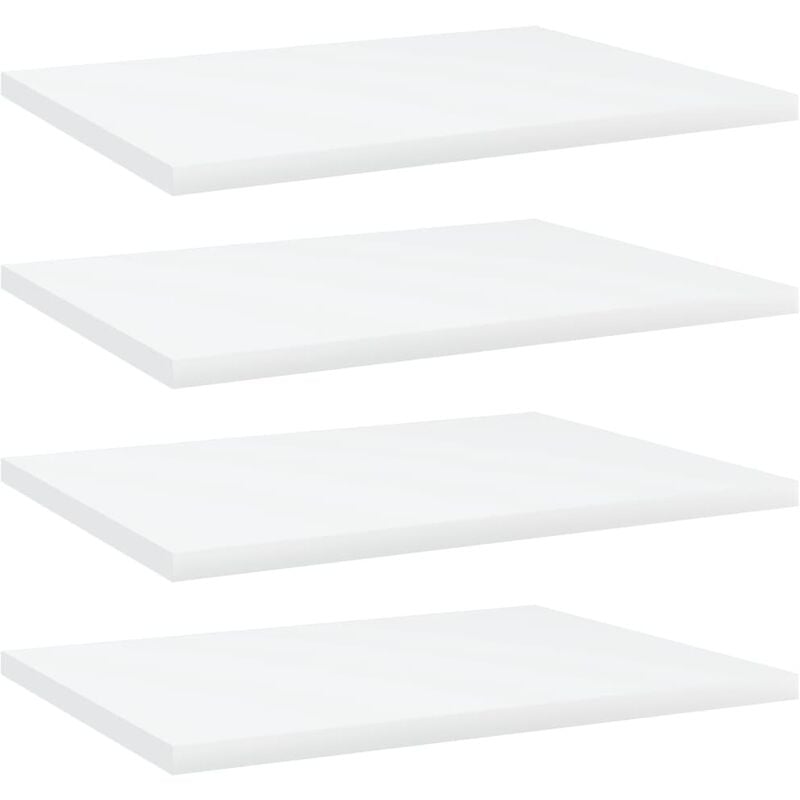 foto del prodotto vidaxl ripiani per libreria 4pz bianchi 40x30x1,5 cm legno multistrato
