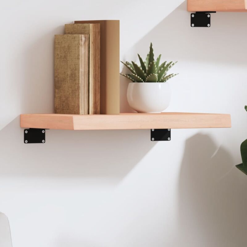foto del prodotto vidaxl ripiano a parete 40x20x4 cm legno massello rovere non trattato