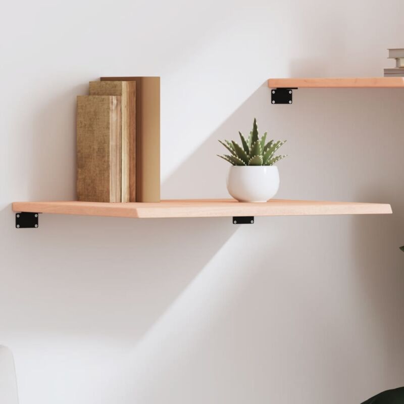 foto del prodotto vidaxl ripiano a parete 60x50x2 cm legno massello rovere non trattato