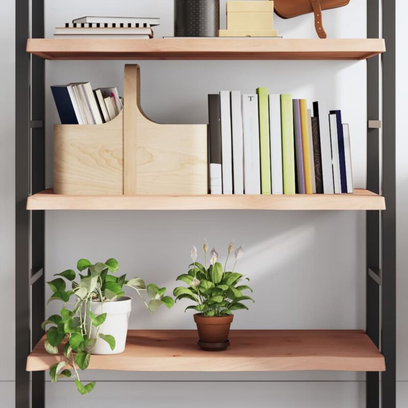 foto del prodotto vidaxl ripiano a parete 80x40x 2 4 cm massello rovere non trattato