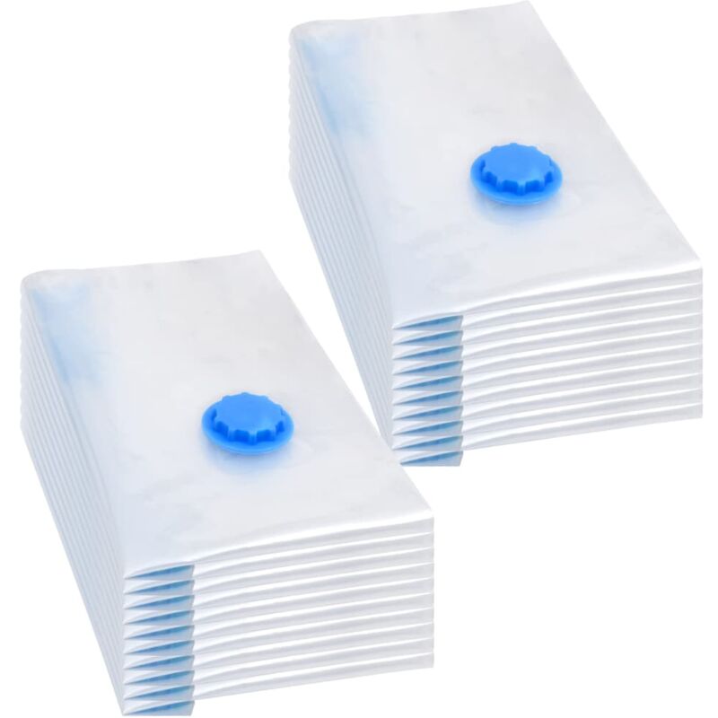 foto del prodotto vidaxl sacchetti da viaggio sottovuoto per vestiti 60x40 cm 20 pz