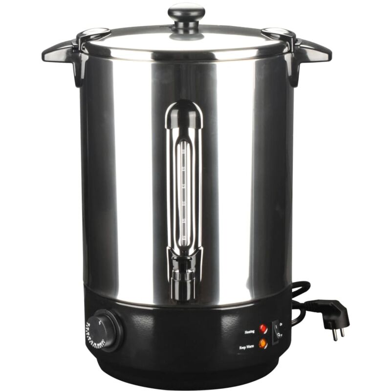 foto del prodotto vidaxl scalda bevande in acciaio inossidabile 15 l 2500 w