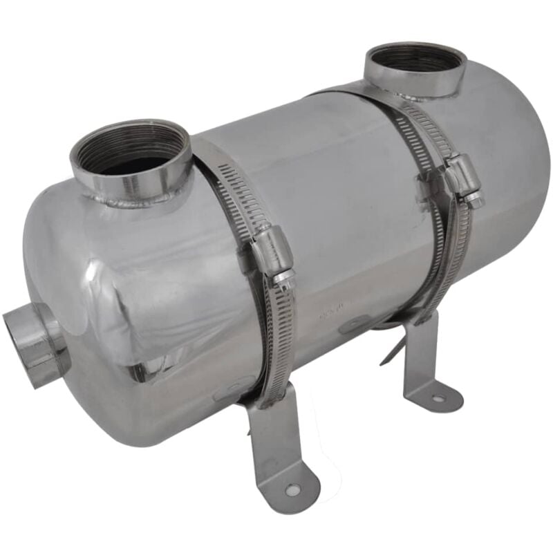 foto del prodotto vidaxl scambiatore di calore per piscina 355 x 134 mm 40 kw