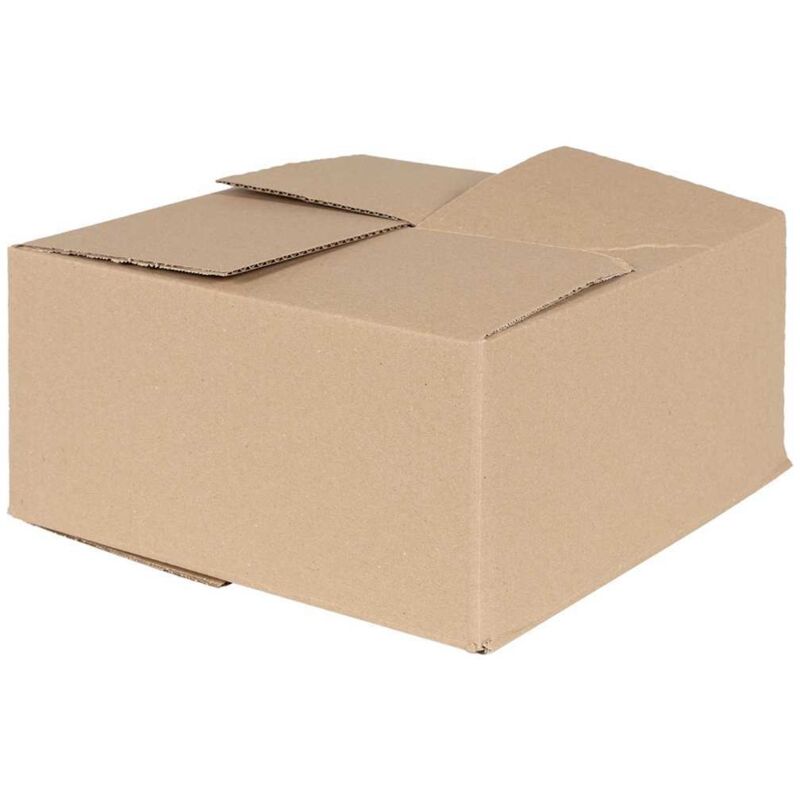 foto del prodotto vidaxl scatola pieghevole 50 pz 30x30x15 cm cartone