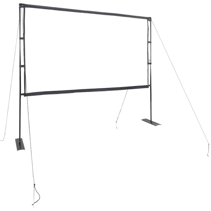 foto del prodotto vidaxl - schermo di proiezione con supporti 120 pollici 16 9