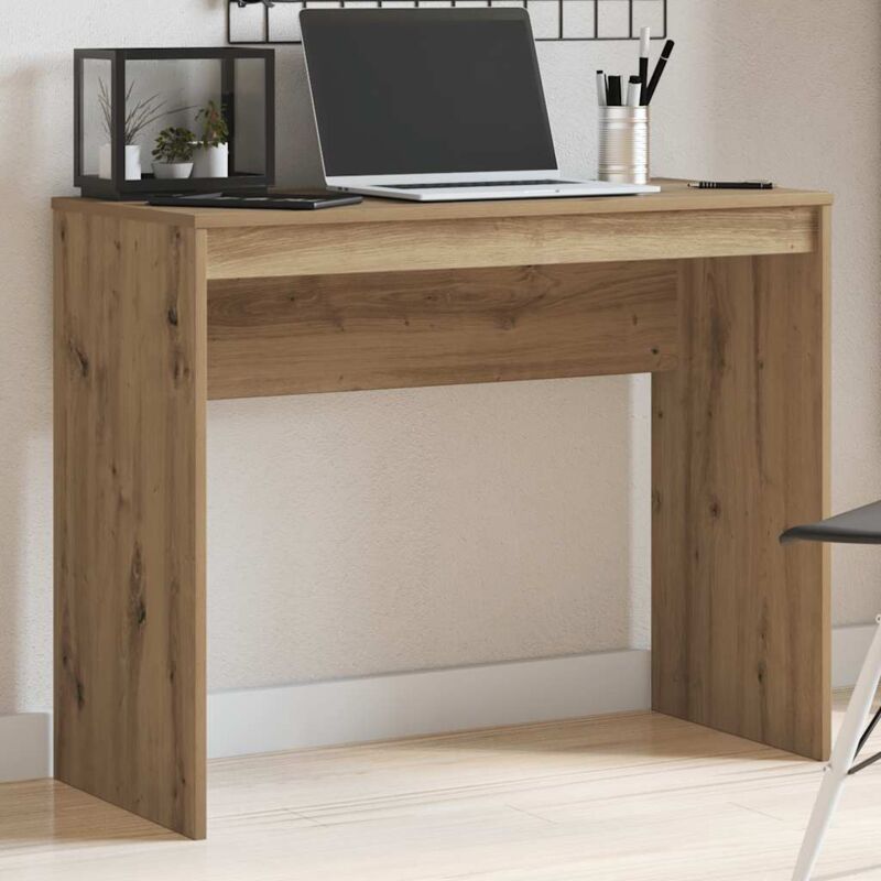 foto del prodotto vidaxl scrivania rovere artigianale 90x40x72 cm in legno multistrato