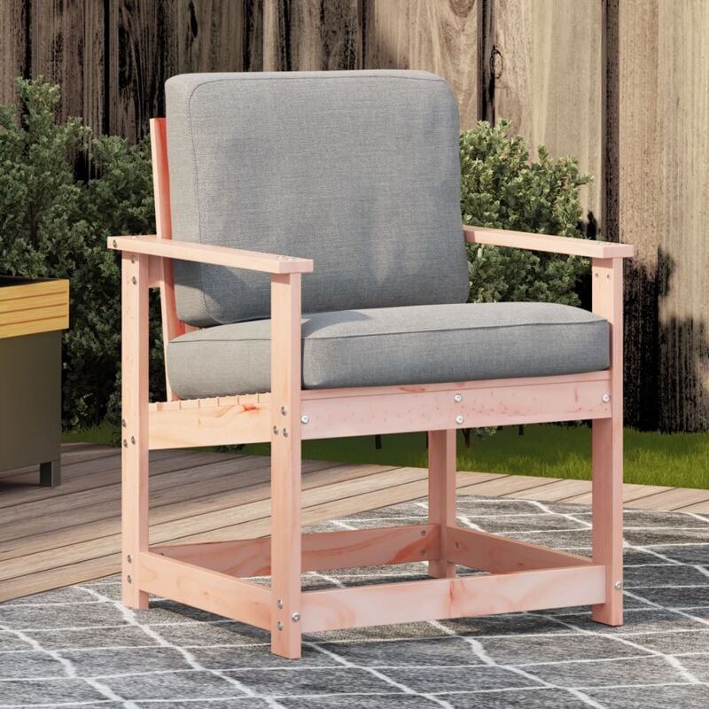 foto del prodotto vidaxl sedia da giardino 62x56x77 cm in legno massello di douglas