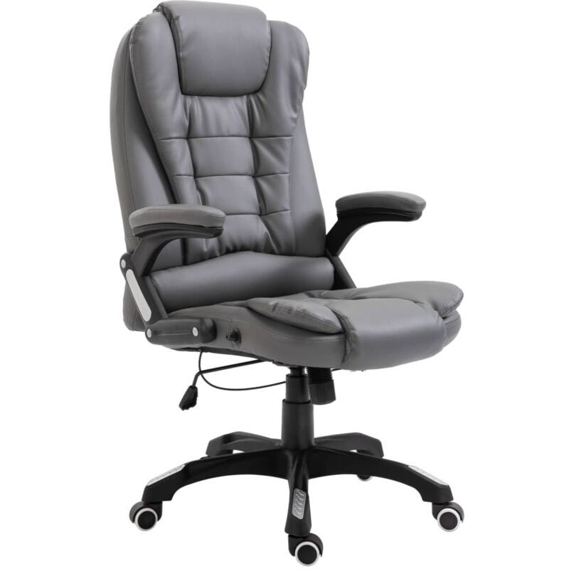 foto del prodotto vidaxl sedia da ufficio antracite in similpelle