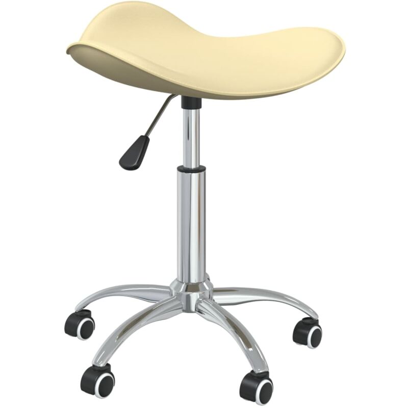 foto del prodotto vidaxl sedia da ufficio crema in similpelle 842279