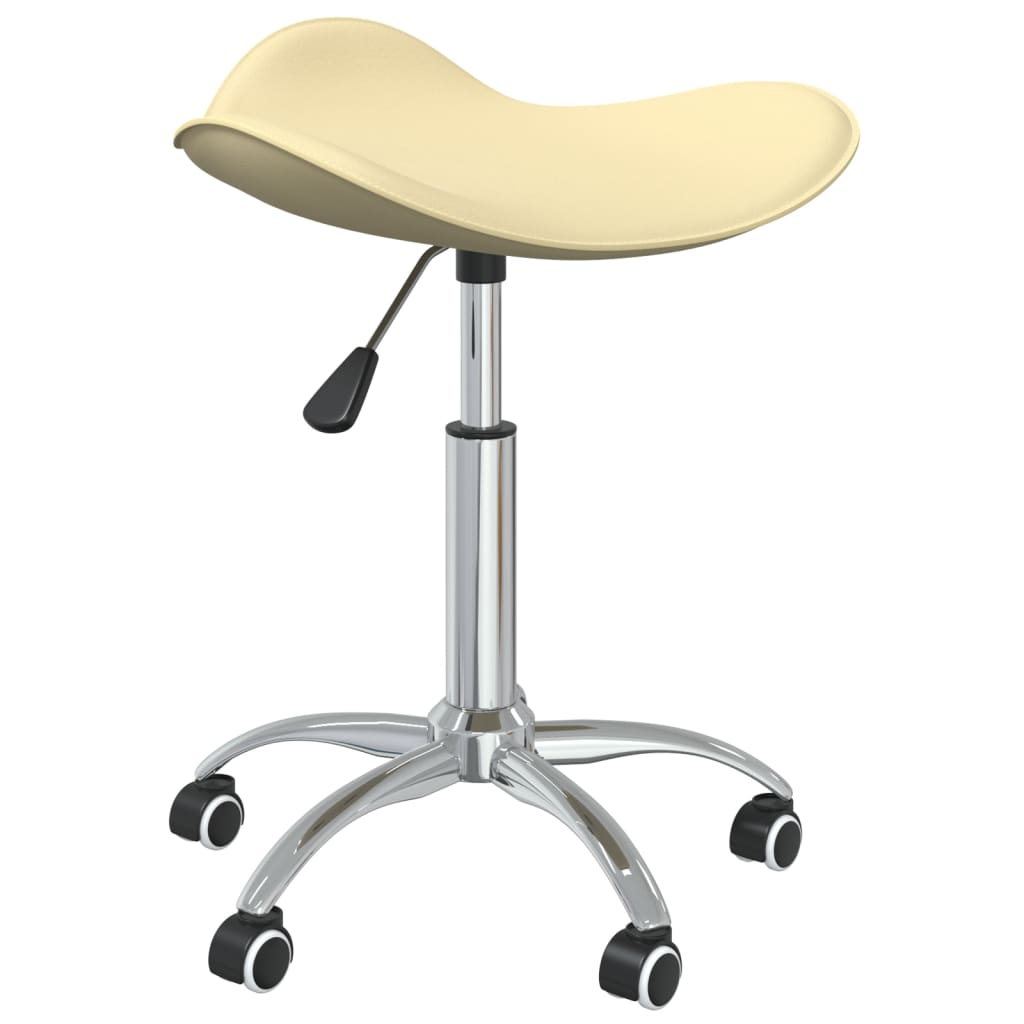 foto del prodotto vidaxl sedia da ufficio crema in similpelle