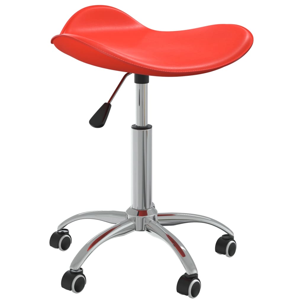 foto del prodotto vidaxl sedia da ufficio rossa in similpelle