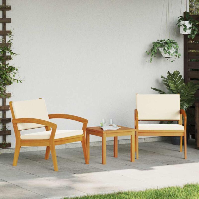 foto del prodotto vidaxl sedie da giardino , 2 pezzi, 59,5x70,5x72,5 cm in legno massello di acacia