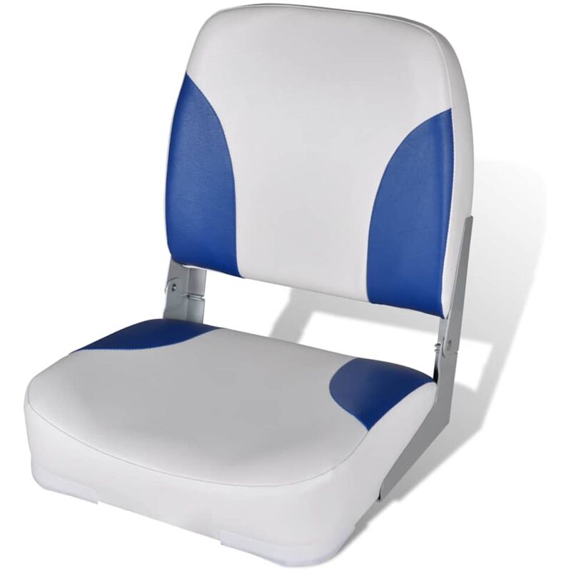 foto del prodotto vidaxl sedile per barca con schienale pieghevole e cuscino 41x36x48 cm