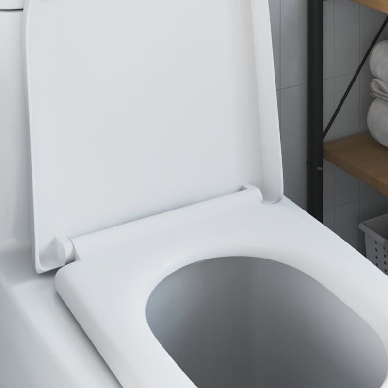 foto del prodotto vidaxl sedile per toilette a rimozione rapida con soft close duroplast bianco di