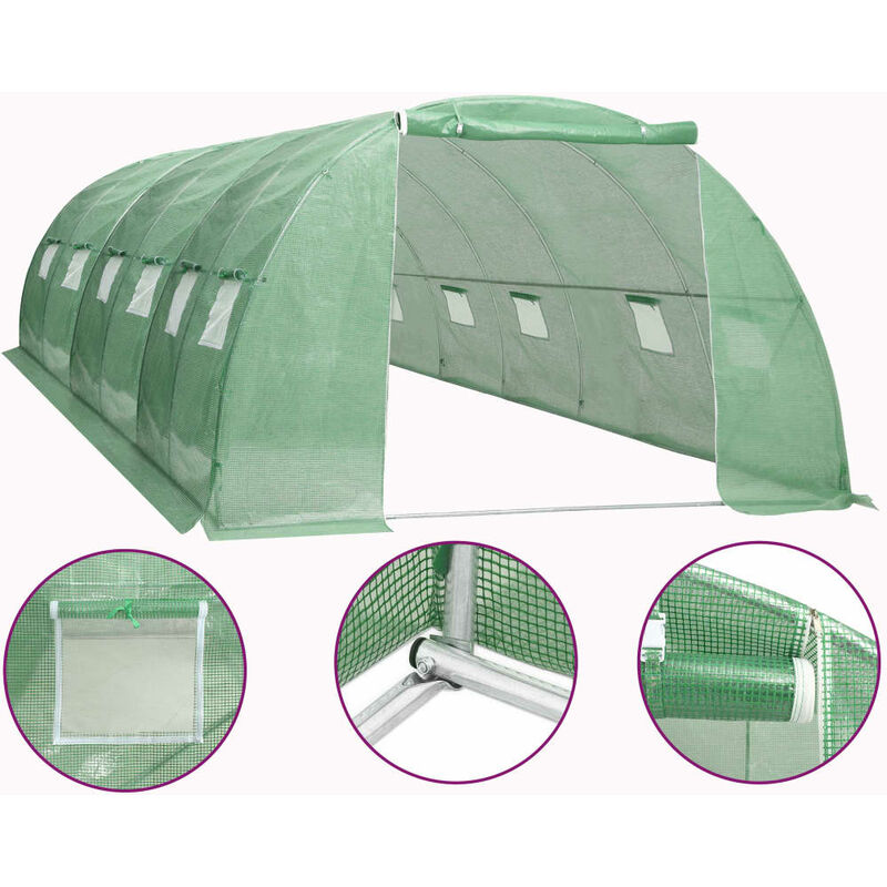 foto del prodotto vidaxl serra 24 m 6x4x2 m