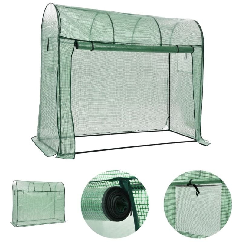 foto del prodotto vidaxl serra con ingresso a cerniera 200x80x170 cm