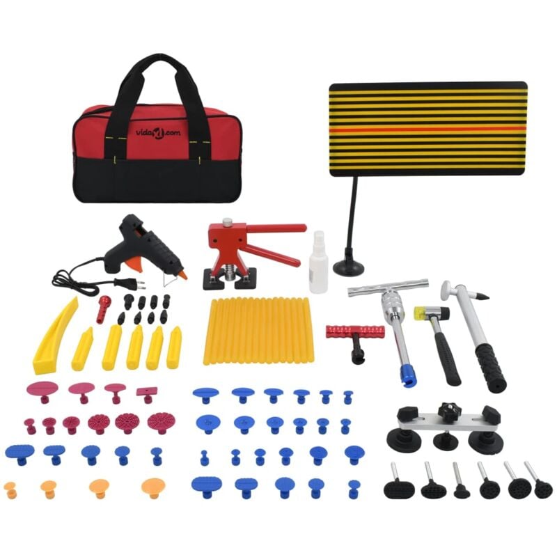 foto del prodotto vidaxl set 75 pz per rimozione ammaccature senza verniciatura xxl