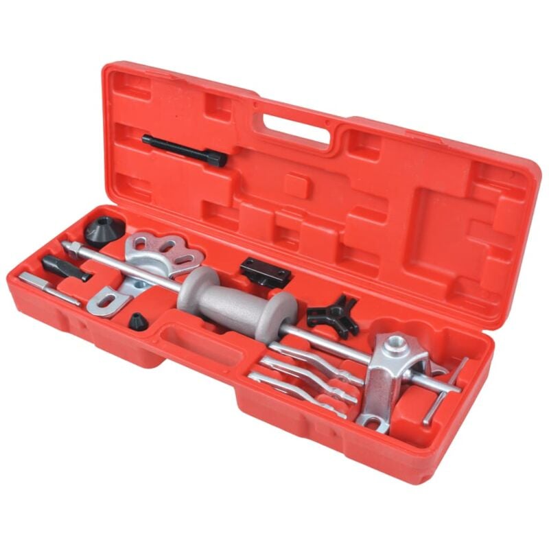 foto del prodotto vidaxl set 9 guide di scorrimento per martello a testa bombata 17 pz