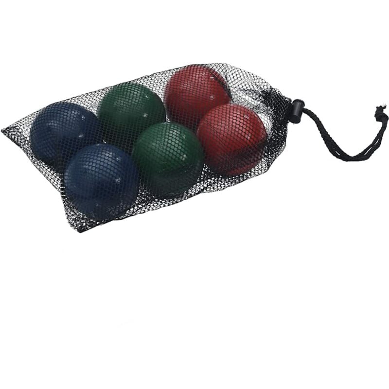 foto del prodotto vidaxl set bocce 8 pz con custodia trasporto in legno massello di pino