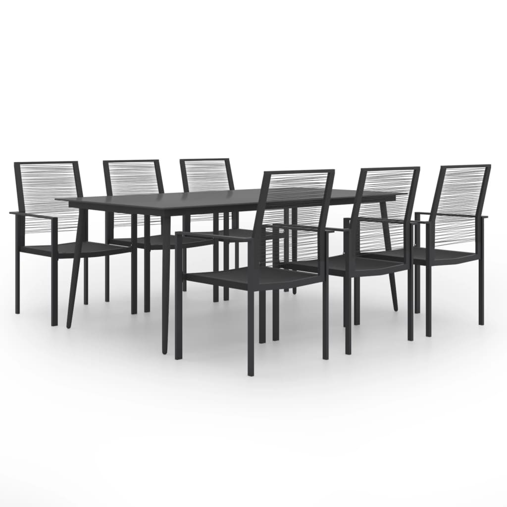 foto del prodotto vidaxl set da pranzo da giardino 7 pz