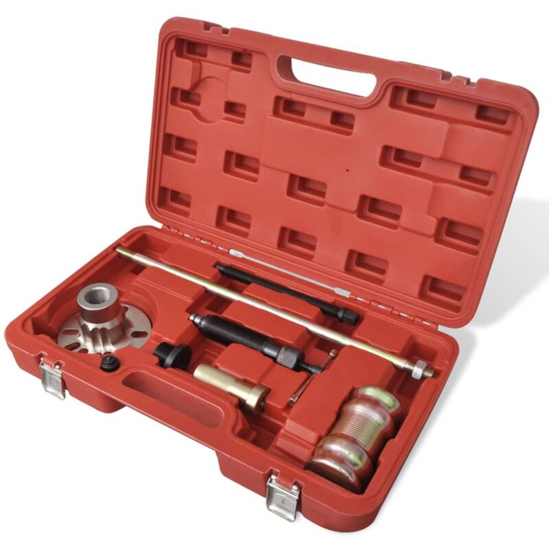 foto del prodotto vidaxl set estrattore mozzi ruota idraulico con maglio 10 t