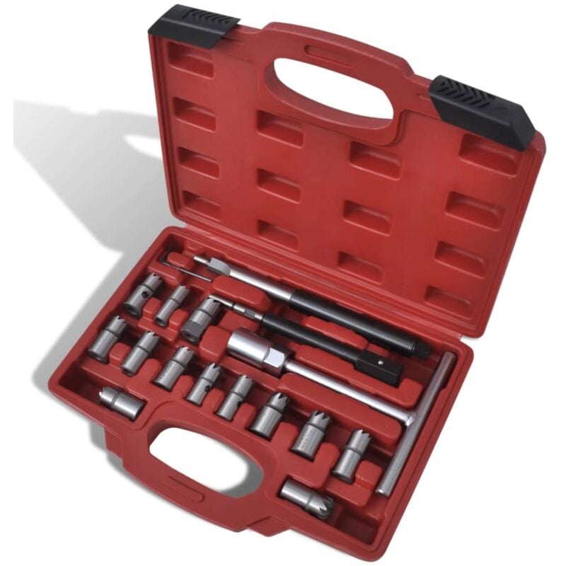 foto del prodotto vidaxl set fresa iniettore diesel 17 pz per la seat