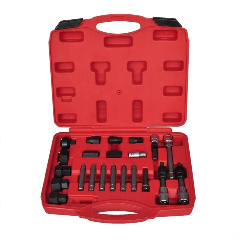 foto del prodotto vidaxl set per rimozione ruota libera alternatore 22 pz