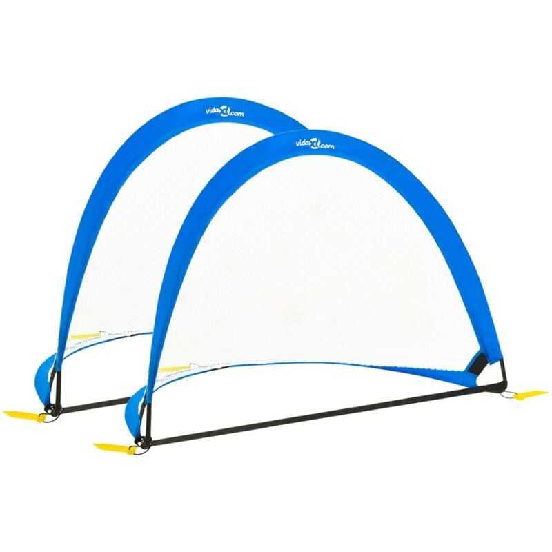 foto del prodotto vidaxl set porte da calcio per bambini 2 pz con borsa 119x82x84,5 cm