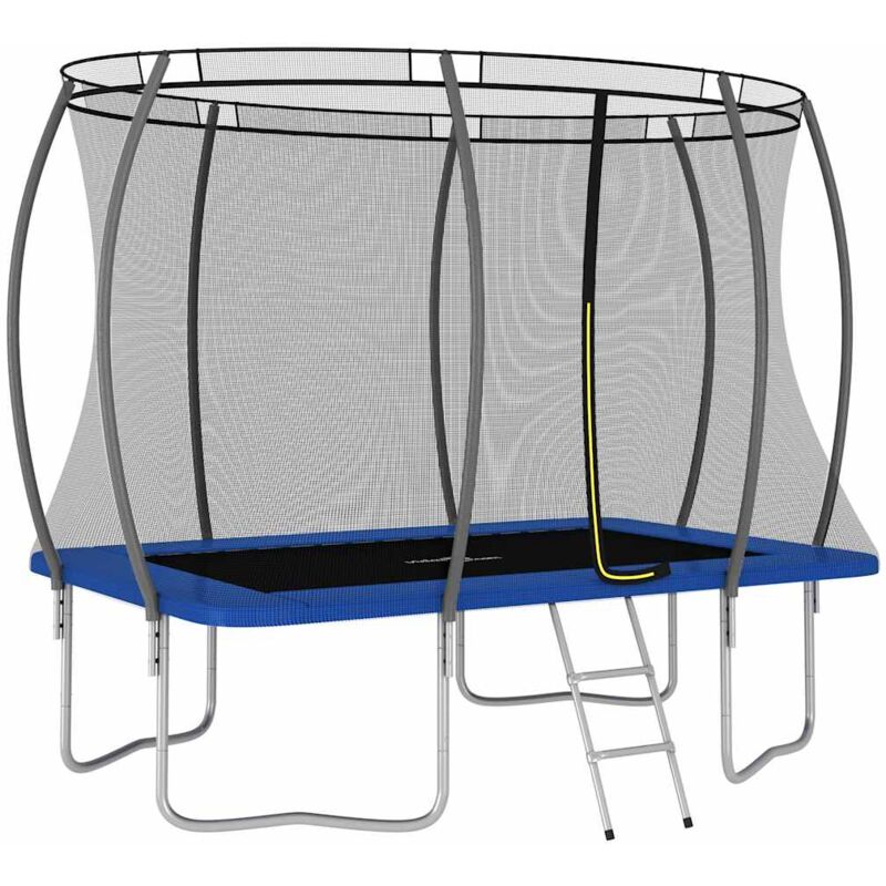 foto del prodotto vidaxl set trampolino rettangolare 274x183x76 cm 150 kg