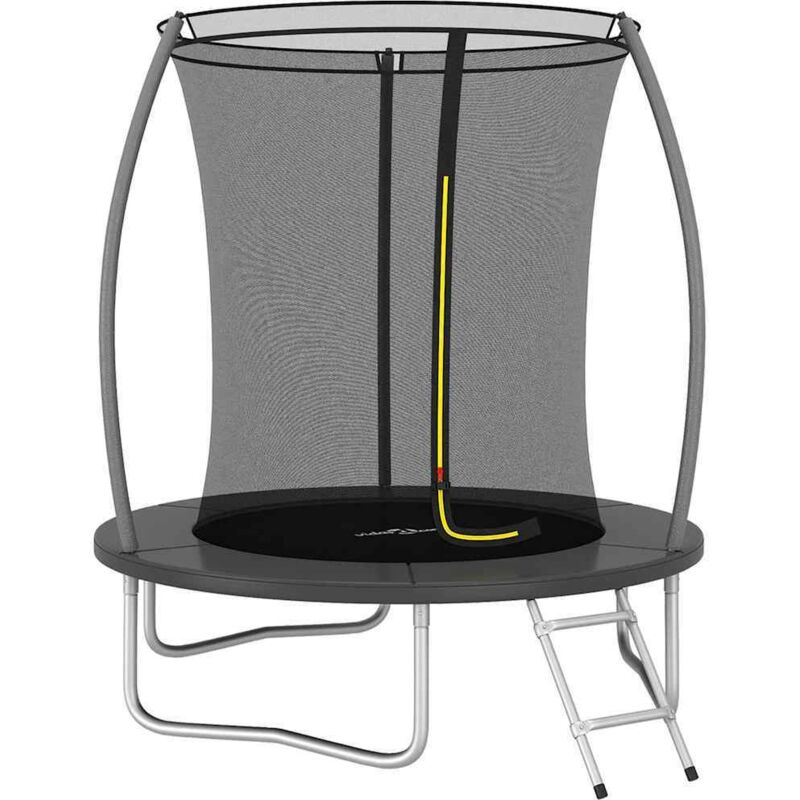 foto del prodotto vidaxl set trampolino rotondo 183x52 cm 80 kg