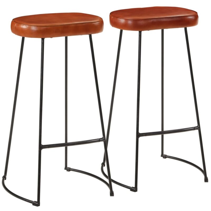 foto del prodotto vidaxl sgabelli da bar gavin 2 pz 44x37,5x78 cm