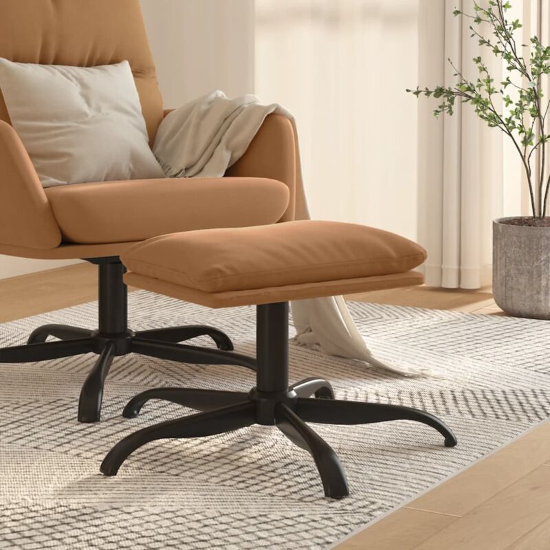 foto del prodotto vidaxl sgabello grigio talpa 60x60x36 cm in microfibra