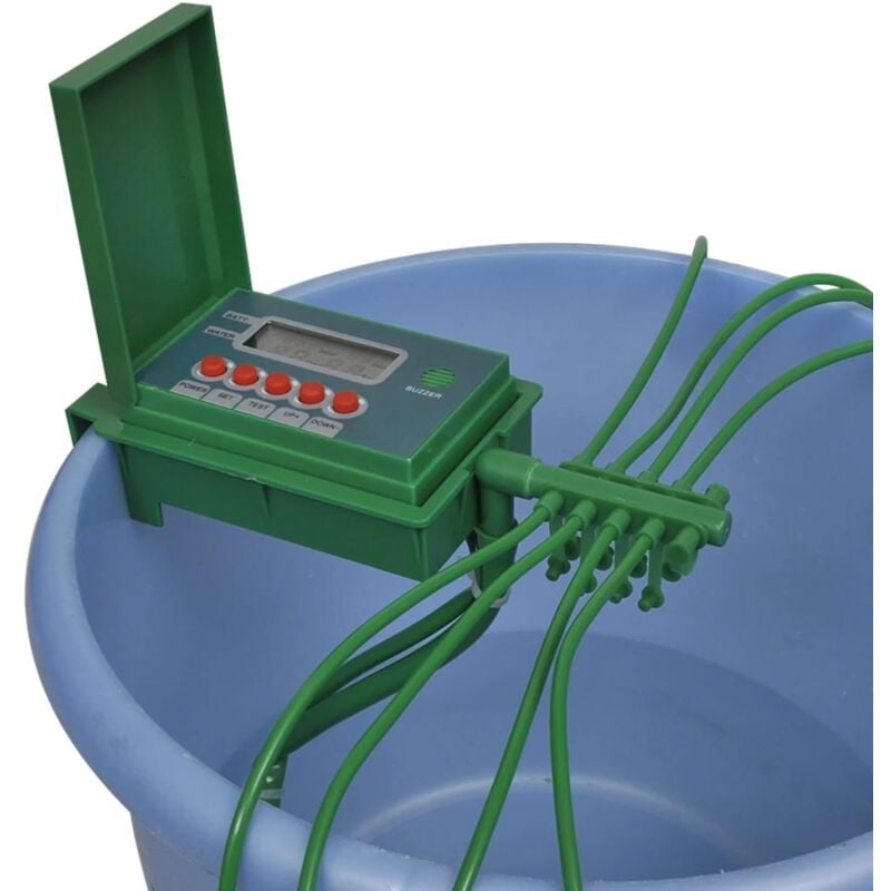 foto del prodotto vidaxl sistema di irrigazione automatico con spruzzatore e timer