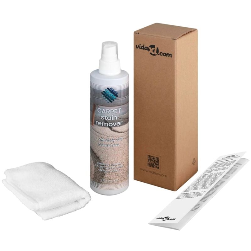 foto del prodotto vidaxl smacchiatore per tessuti pulitore per tappeti 250 ml
