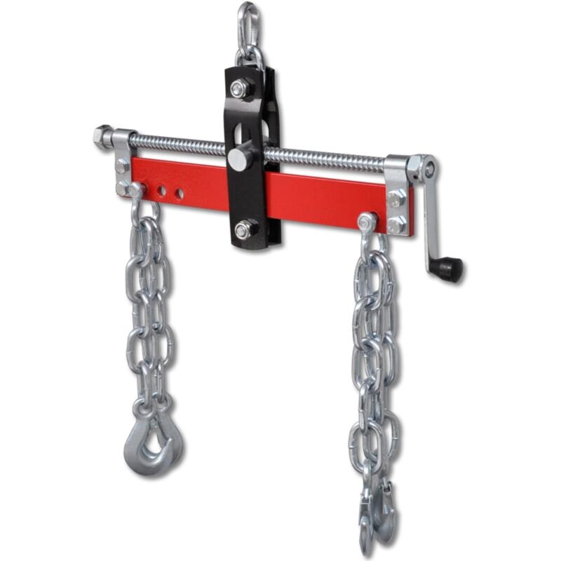 foto del prodotto vidaxl sollevatore con manico per motore 900 kg