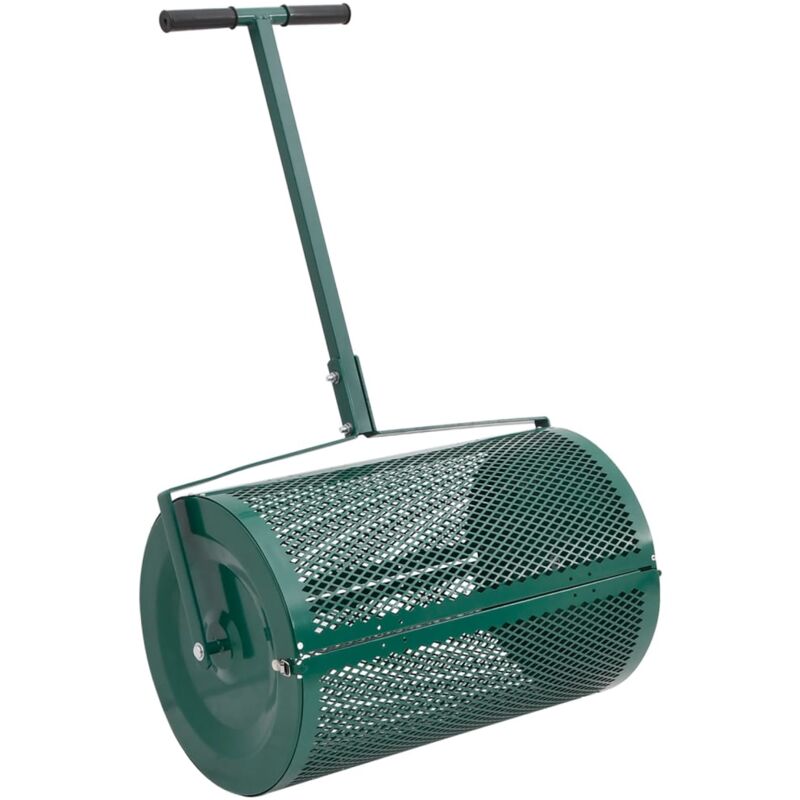 foto del prodotto vidaxl spandiconcime verde 40x60 cm in acciaio