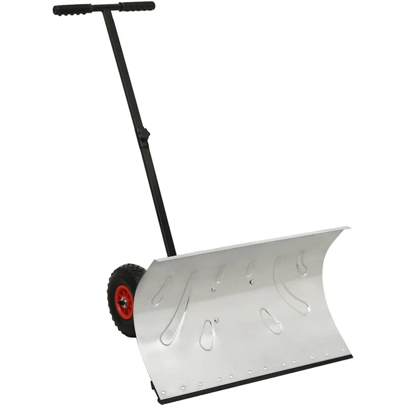 foto del prodotto vidaxl spazzaneve manuale con ruote