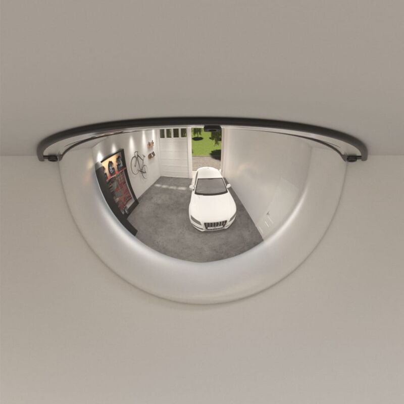 foto del prodotto vidaxl specchi a mezza cupola per traffico 2 pz 40 cm in acrilico