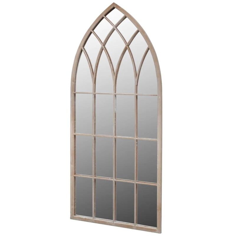 foto del prodotto vidaxl specchio da giardino gotico con arcata 50x115cm interni esterni 915771