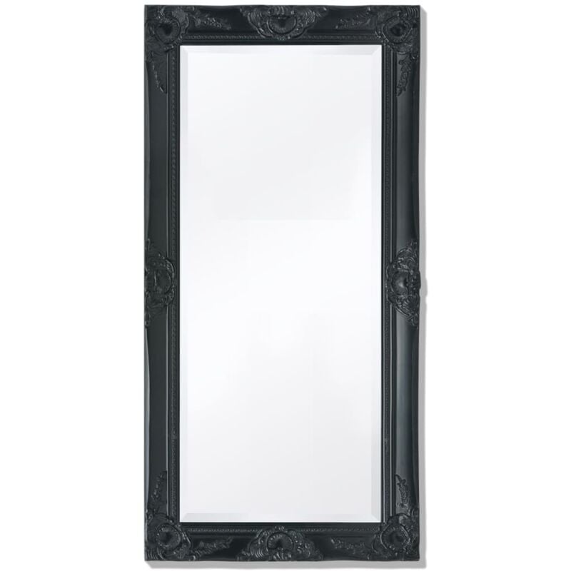 foto del prodotto vidaxl specchio da parete stile barocco 100x50 cm nero