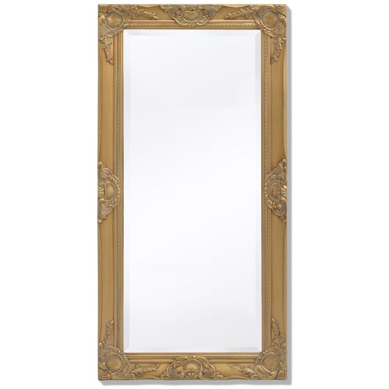 foto del prodotto vidaxl specchio da parete stile barocco 100x50 cm oro