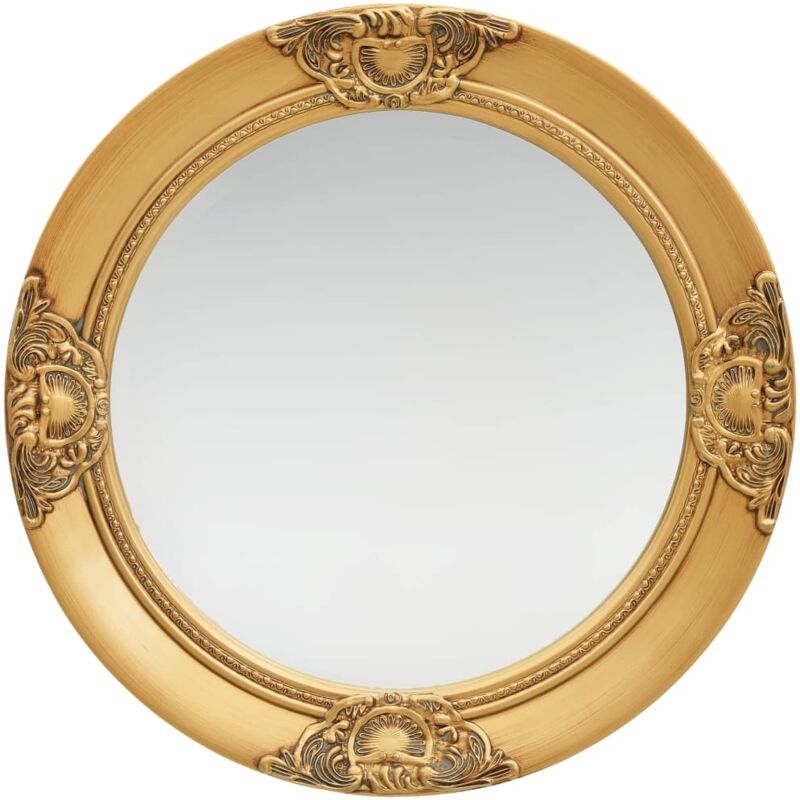 foto del prodotto vidaxl specchio da parete stile barocco 50 cm oro